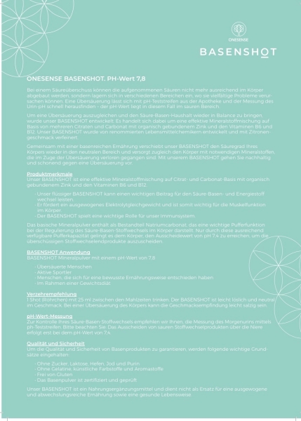 Base Shot 7,8 - 10 + 2 Gratis